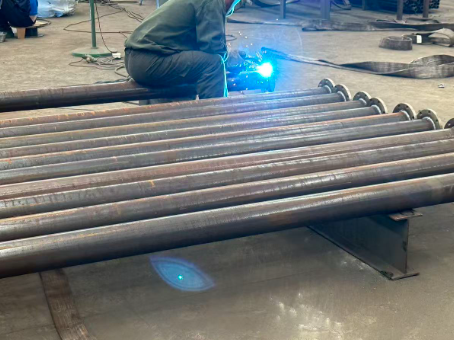 合肥20#无缝注浆管加工108*6钢花管棚管